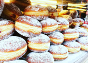 Смесь сухая для пончиков "Фа Пончик" ( артикул 11) берлинер, 20кг от производителя Фабрики сладкого декора tdfsd.ru