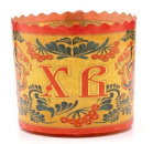 G9F01314RU Формы бум. одн. для выпечки и упаковки, Кулич Р 13495, Хохлома (2400шт)(в тубе 200шт) от прямого поставщика Фабрики сладкого декора tdfsd.ru
