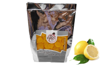 Глазурь "Шокомилк" со вкусом лимона (1 кг*10) (с нат. красителем), фольга 
