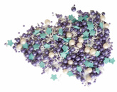 МИКС 1001 Кондит.декор.МИКС (Бел.верм.и драже,Фиол.драже, Голуб. звезды) 1,5 кг от производителя Фабрики сладкого декора tdfsd.ru
