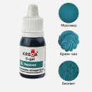 S-gel 35 бирюза, концентрат универс. для окраш. (10мл) KREDA Bio, компл. пищ. добавка от прямого поставщика Фабрики сладкого декора tdfsd.ru
