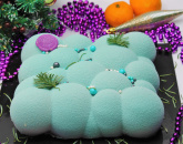 Глазурь "Фа велюр" белая (1 кг х 10), фольга