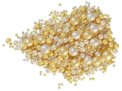 140 Драже зерн. взор. зерна риса в цв. конд. глазури Жемчуг (Желтый, Серебро)1.5кг от производителя Фабрики сладкого декора tdfsd.ru
