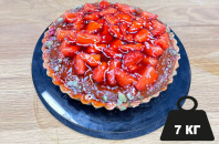 Гель горячего нанесения "Магден" со вкусом  Клубники (с нат. красителем) (7 кг) (Под заказ)