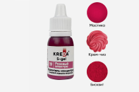 S-gel 19 розовый электро, концентрат универс. для окраш. (10мл) KREDA Bio, компл. пищ. добавка от прямого поставщика Фабрики сладкого декора tdfsd.ru
