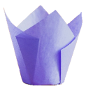 716050PUR_R Форма для выпечки Тюльпан TULIP 160*50 Perg Purple (Фиолетовый) 50gr (2400шт) 200шт/туб от прямого поставщика Фабрики сладкого декора tdfsd.ru
