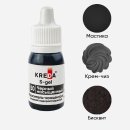 S-gel 50 черный насыщенный, концентрат универс. для окраш. (10мл) KREDA Bio, компл. пищ. добавка от прямого поставщика Фабрики сладкого декора tdfsd.ru
