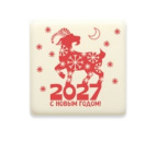 65948RW Украш. НГ фиг.белая глазурь, Символ Года 2027, Квадрат 38*38мм 1цвет (6ф*24шт) 144шт NEW 65948RW Украш. НГ фиг.белая глазурь, Символ Года 2027, Квадрат 38*38мм 1цвет (6ф*24шт) 144шт NEW